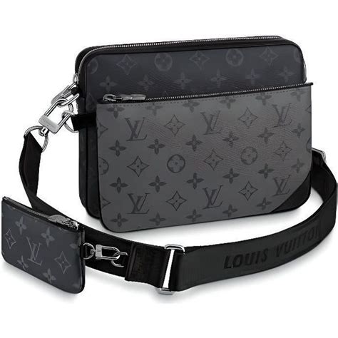 louis vuitton sacoche noir homme|sacoche Louis Vuitton messenger mm.